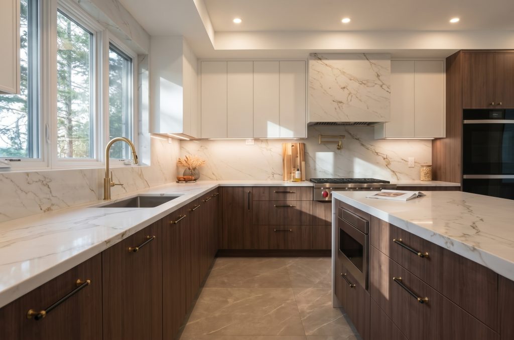 fusing different styles, modern + traditional