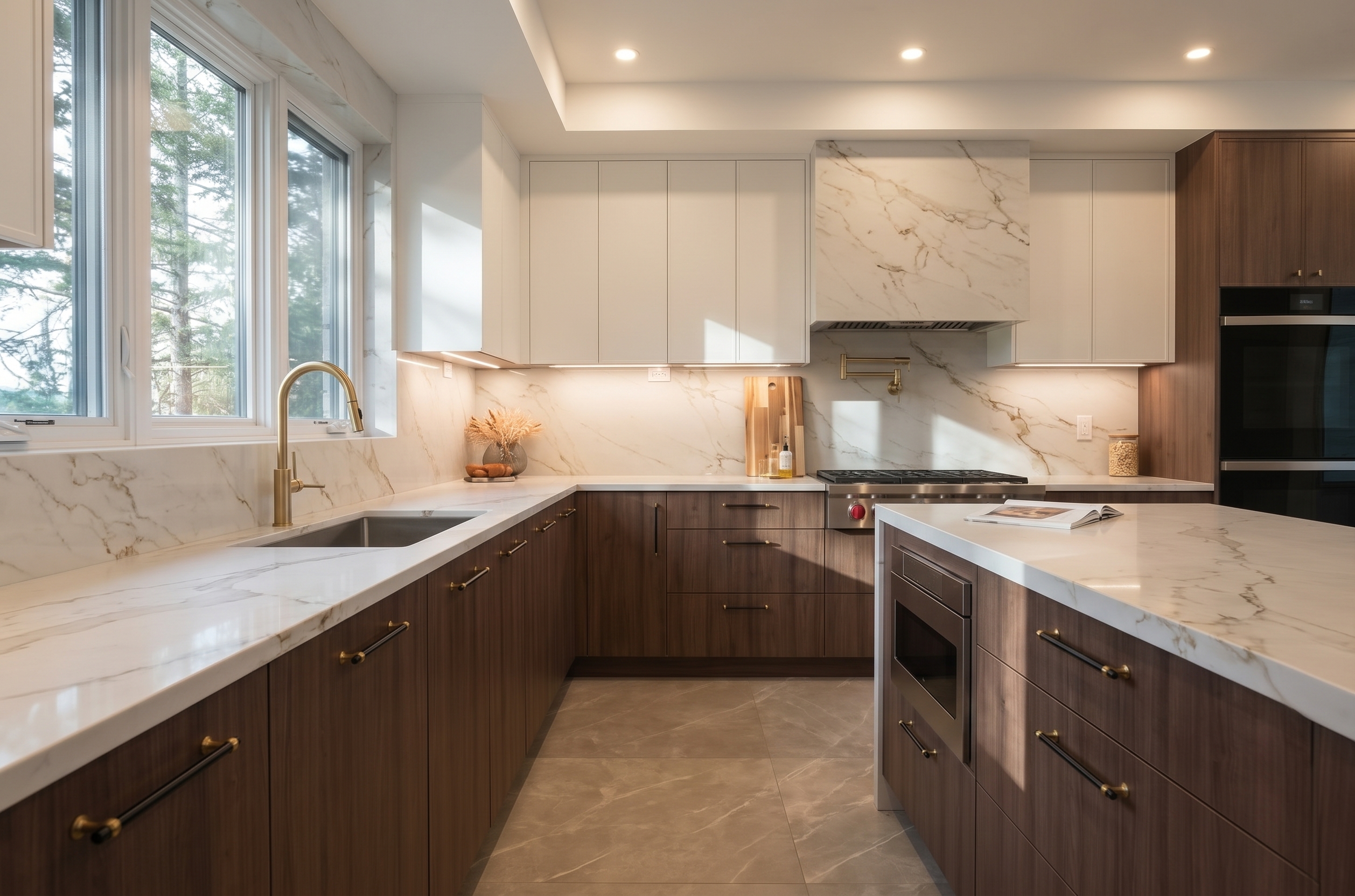 fusing different styles, modern + traditional
