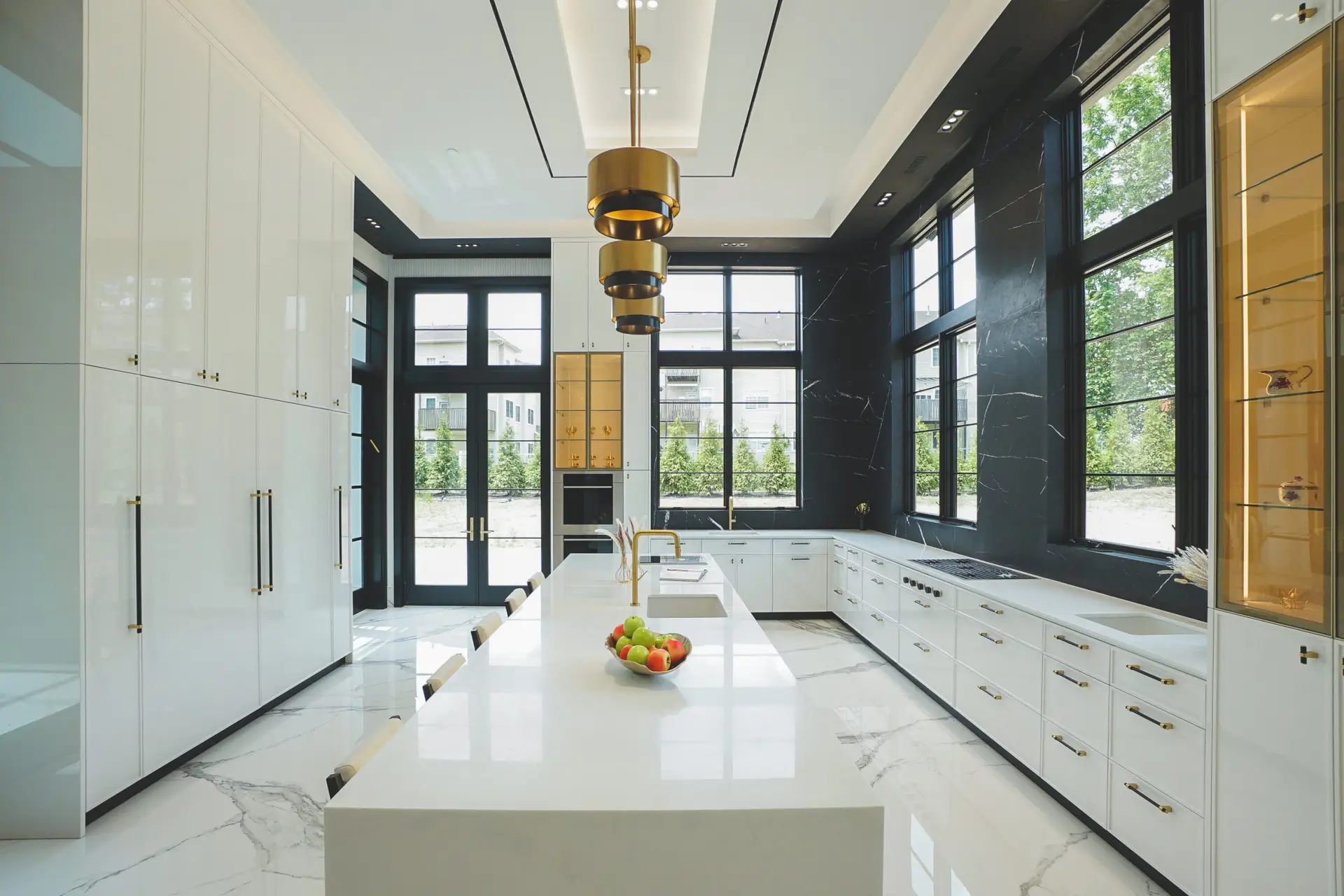 A Bold Modern Luxury Kitchen